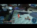 SWTOR 7.4 - PVP WZ, Ancient Hypergate (Bullying Snipers) - Carnage Marauder POV
