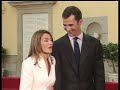 REPORTAJE COMPROMISO DE FELIPE Y LETIZIA