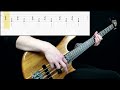 Metallica - Ride The Lightning (Bass Cover) (Play Along Tabs In Video)