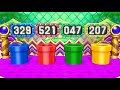Mario Party 10 Coin Challenge - Mario vs Toad vs Toadette vs Rosalina Gameplay (2 Player)