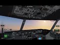 NEW *GAMEPLAY* FOOTAGE OF THE 737 COCKPIT IN PROJECT FLIGHT! (ROBLOX)