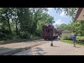 Pennsylvania Railroad 4662 pulling into Greenbank Station