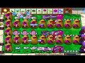 Plants vs Zombies Hack | Hypno Gatling Repeater vs Hypno Team spikes vs Dr.Zomboss Gargantuar