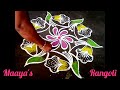 7*4 Mottu Poo Kolam @maayasrangoli9465