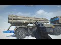 Drifting a russian missile truck