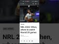 NRL ladder