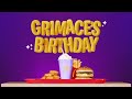 Grimace’s Birthday Milkshake - McDonald's commercial