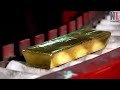 Amazing Melting Pure Gold Technology - Modern Gold Coins and Bars Manufacturing Process