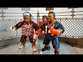 🏝️🤯BLOODLINE review! WWE 3 Minute Warning Rosey Anoaʻi + Jamal custom Hasbro Retro Wrestling Figures