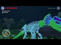 LEGO Jurassic World - Platinum Dino! CUSTOM DINOSAURS!