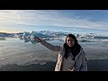 Iceland Travel Vlogs |Telugu Couple| South Iceland Glacier Lagoon| Diamond Beach | Blacksands Beach|