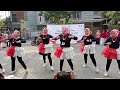 lomba senam HUT RI ke 78 sanggar syantiek