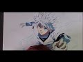 Drawing Killua Zoldyck from Hunter x Hunter