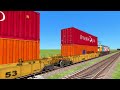 8 Vande Bharat Shatabdi Express🤷Trains Crossing || Beamng.Drive Trains Fun Always || trainz