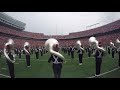 The Ohio State University Marching Band- Bass Drum GoPro Footage (8/31/19)