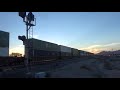 Railfanning Maricopa Arizona on April 7th and April 8th 2019