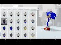 How to make Sonic The Hedgehog in ROBLOX