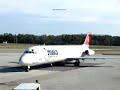 Takeoff DC-9 Northwest at Raleigh N.C.