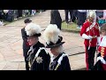 Garter Day Procession 2024 With King Charles III