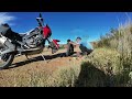 Western Cape tour day 2: Africa twin and R1200GS on the lower Lotheni road