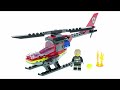 LEGO City 60411 Fire Rescue Helicopter – LEGO Speed Build Review