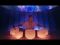 DIVINE COSMIC SOUND BATH  -  432Hz Crystal Singing Bowls | Cat's Eye Nebula