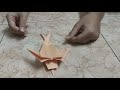 How to make an origami swallow