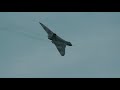 Vulcan bomber uk last flight