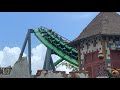The Incredible Hulk Coaster Off-Ride Video (4K) - Islands of Adventure