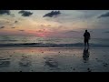 Relaxing Sunset at Clearwater Beach, Florida with natural sounds