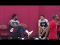 USA Basketball all smiles during practice in Vegas