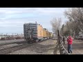 Union Pacific 844 enters Laramie, WY