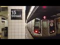 ᴴᴰ R160 F Express Train - To Coney Island Announcements - Brooklyn Express