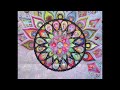 Flower Mandala Paint By Numbers (PBN)