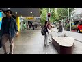 Auckland CBD Monday Walk Tour New Zealand 4K HDR