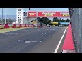 Nissan Skyline R34 GTR v McLaren GT3 Bathurst Mt Panorama in Car