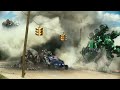 Transformers: The Last Knight (2017) - First battle scene - Only Action [4K]