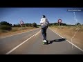 +100 km/h downhill skateboarding run || #UBruns