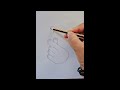 easy tutorial drawing with pencil happy art