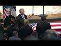 Caisson carries body of fallen Charlotte police officer to church