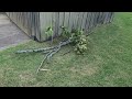 Destructive severe thunderstorms moving through Little Rock, Arkansas 6/25/2023