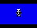 【undertale素材】透過対策済みsans アニメーション