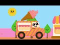 🏖️🍦Summer Fun - Dancing Ice Creams & Ice Lollies Sensory Video for Little Ones! ☀️