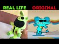 The Best TikTok of Pomni l REAL LIFE vs ORIGINAL l The Amazing Digital cicus 2 #12