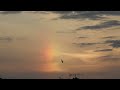 Iridescent cloud.