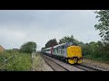 ROG 37901 in new livery passes Manea with 5L48