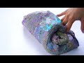 Unicorn Rainbow Slime Mixing Random Cute,shiny things into slime #ASMR #Satisfying #slimevideos #슬라임