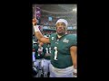 Jalen pumped the Eagles pefore the SB