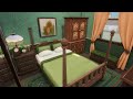 Vintage Green Apartment // The Sims 4 Speed Build: Apartment Renovation