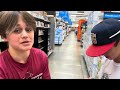 Shenanigans in Walmart with @carterjones_077 and Cooper! (1,000 sub special)